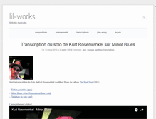 Tablet Screenshot of lil-works.com